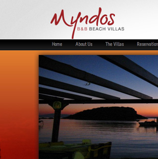 Myndos Beach Villas Website